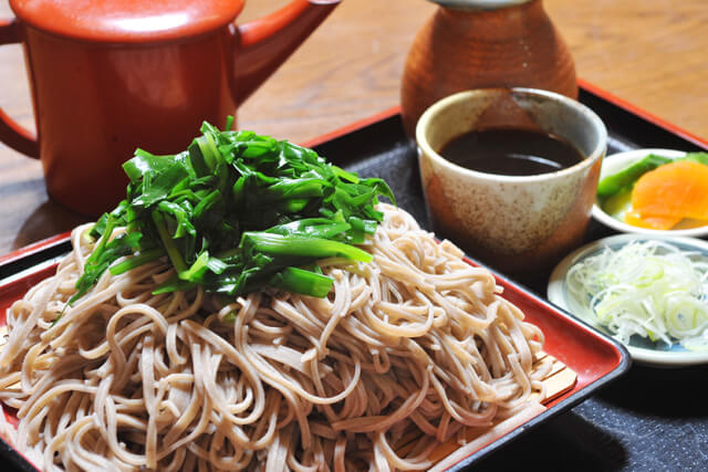 ニラ蕎麦（鹿沼ご当地フード）