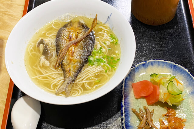鮎ラーメン
