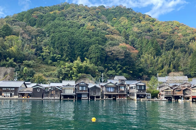 京都伊根の舟屋