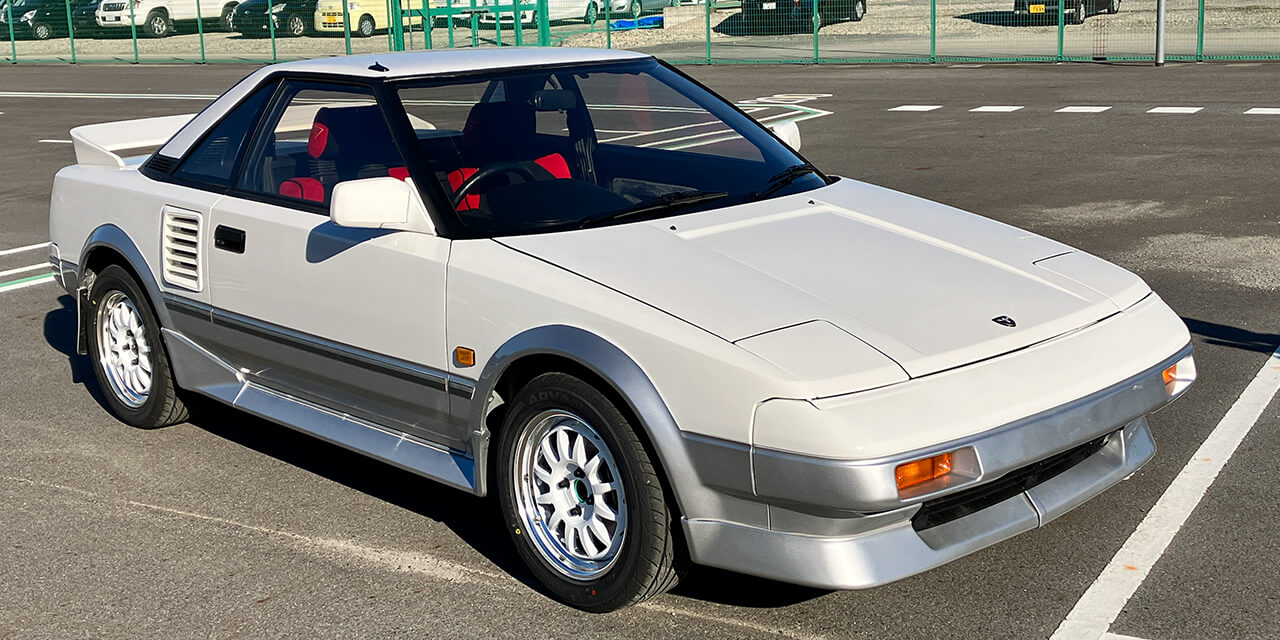 特選旧車レンタカー「AW11型 MR2 G-Limited スーパーチャージャー