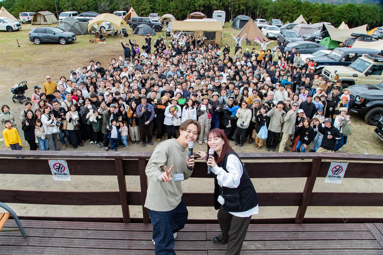 【モビキャン@静岡レポート】KINTO×ヒヌマフウフ！絶景キャンプ場で楽しむオフ会イベント開催