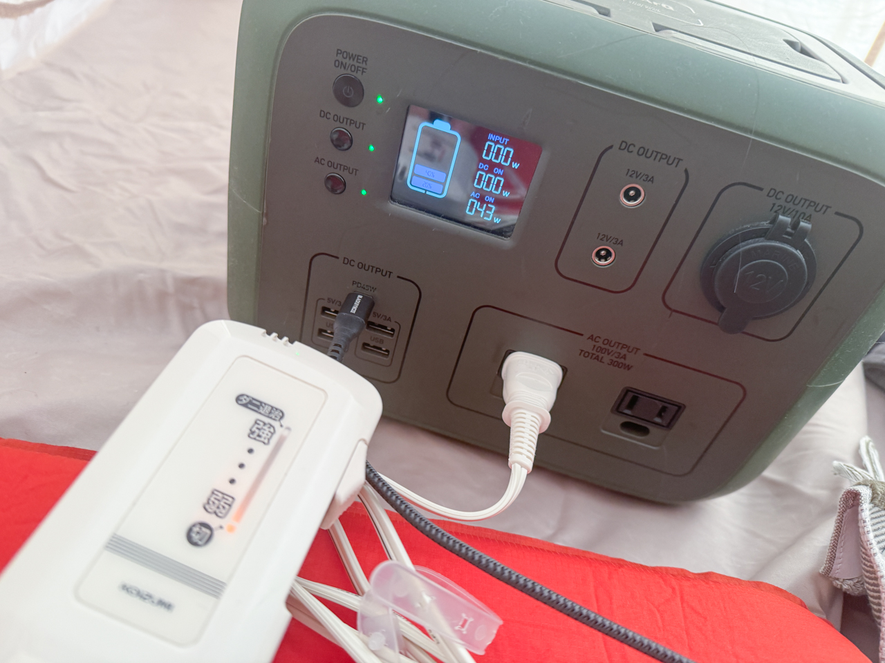 コットと寝床の構成