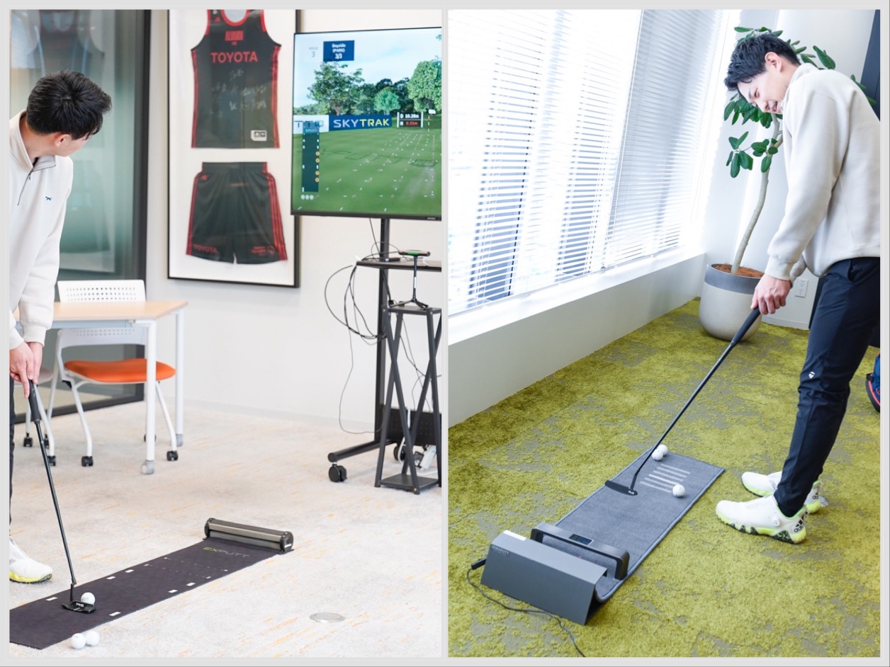 パター練習が自宅で完結？「ZEROPUTT」vs「EXPUTT」徹底比較！KINTO社員が選んだのは…