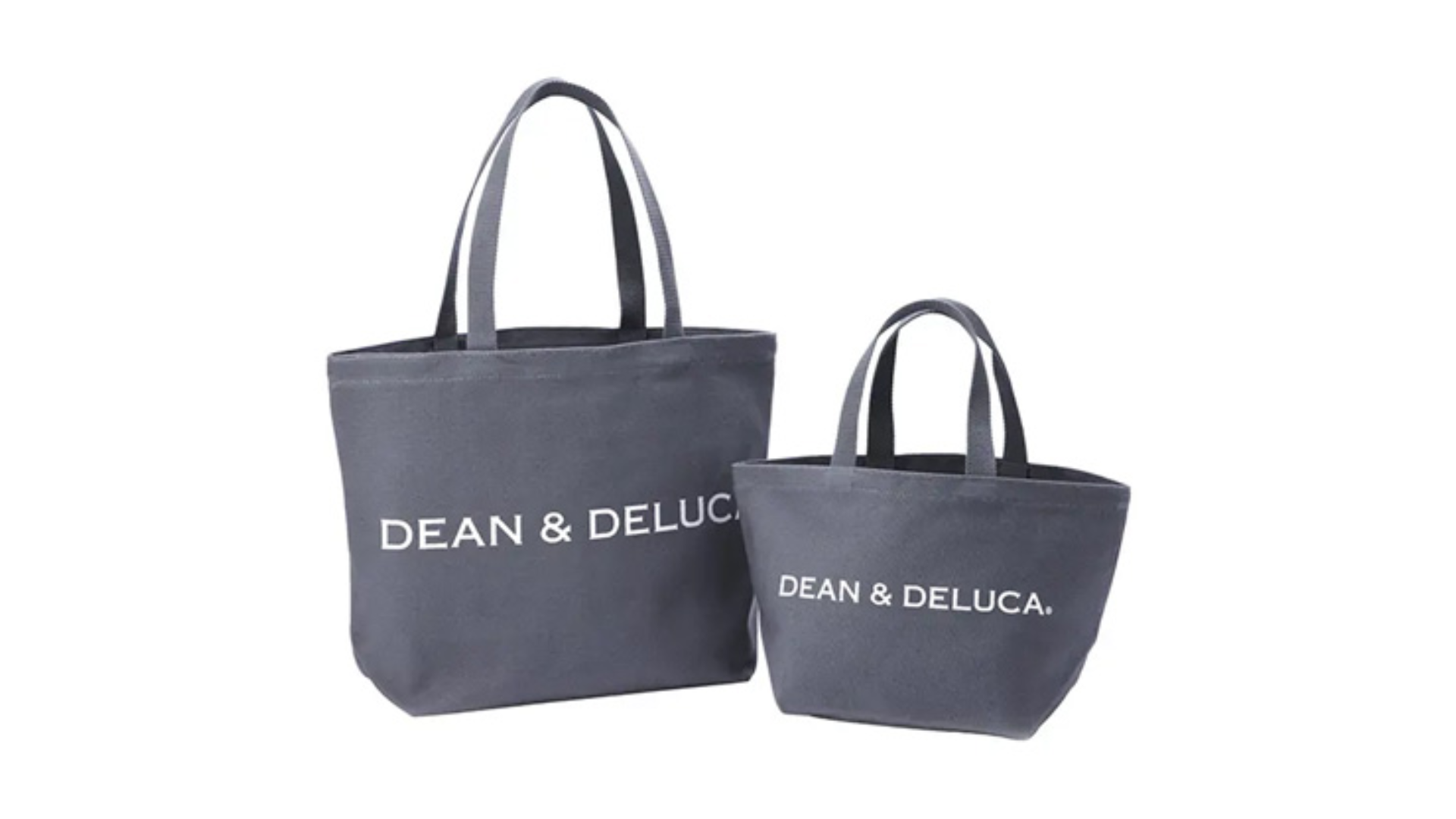 DEAN＆DELUCA トートバッグ(チャコールグレー)